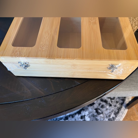 Bamboo ziplock storage organizer - Picture 4 of 10